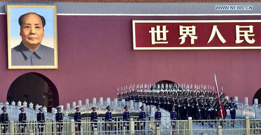 CHINA-BEIJING-PLA-FLAG-RAISING CEREMONY(CN)