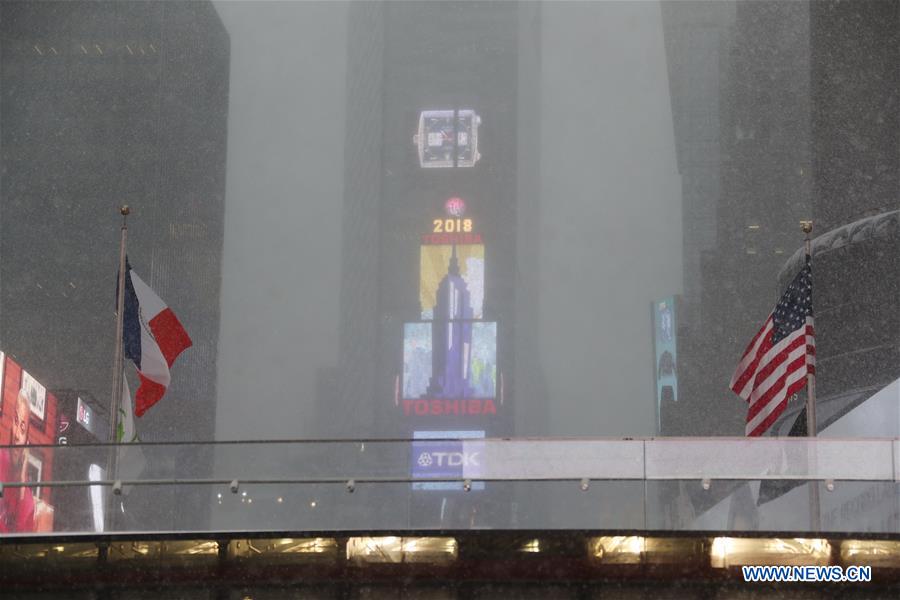 U.S.-NEW YORK-SNOW STORM