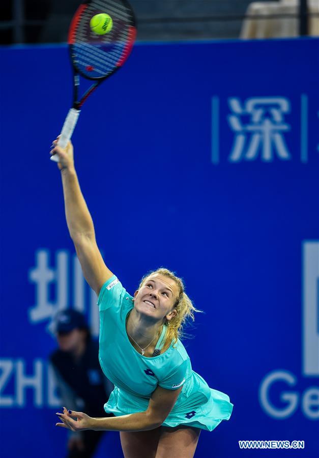 (SP)CHINA-SHENZHEN-TENNIS-WTA SHENZHEN OPEN