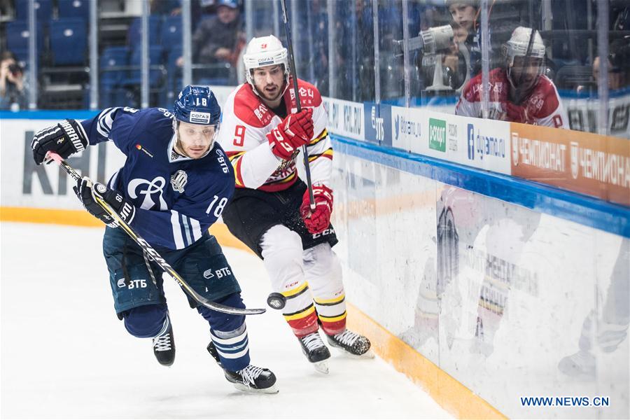 (SP)RUSSIA-MOSCOW-KHL-DYNAMO VS KUNLUN RED STAR