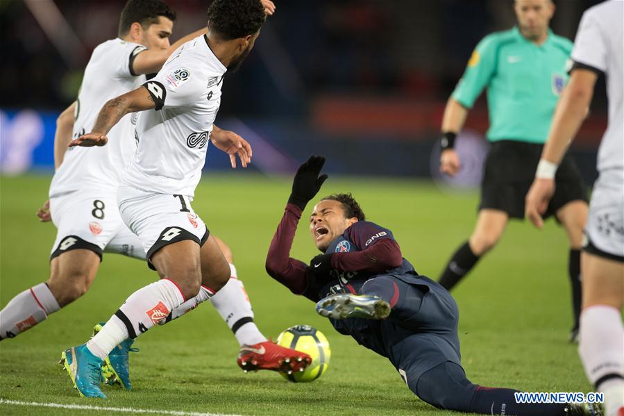 (SP)FRNACE-PARIS-SOCCER-LIGUE 1-PARIS SAINT-GERMAIN VS DIJON