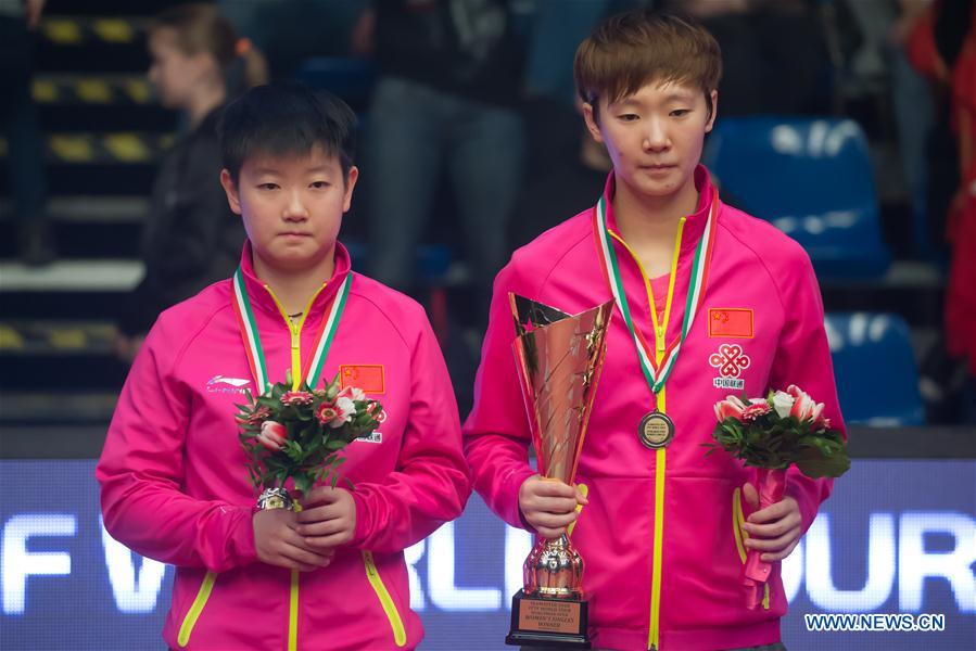 (SP)HUNGARY-BUDAPEST-ITTF WORLD TOUR-HUNGARIAN OPEN-WOMEN'S SINGLES 