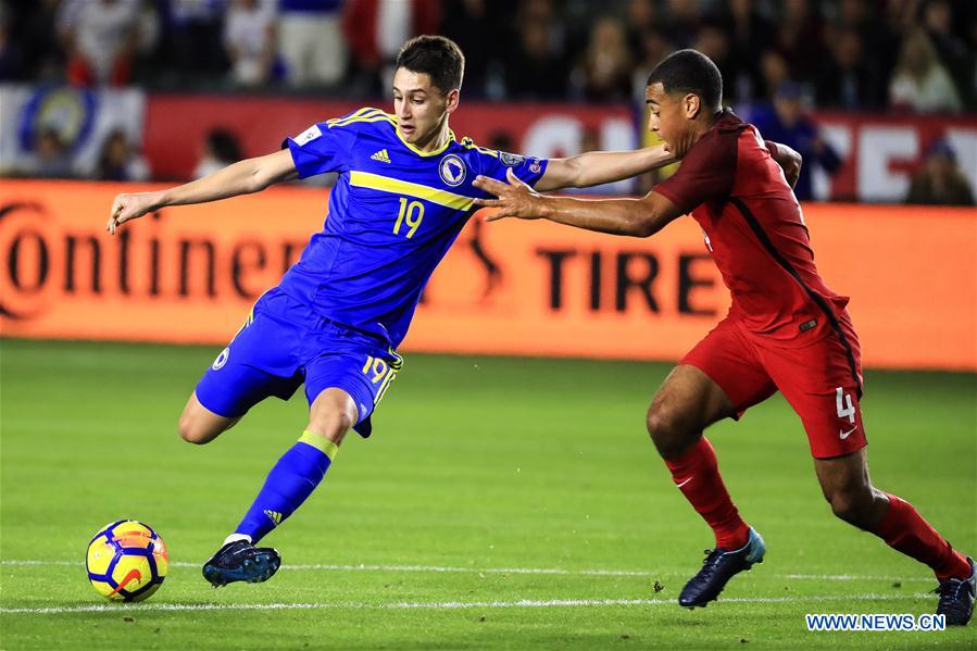 (SP)U.S.-LOS ANGELES-SOCCER-FRIENDLY MATCH-USA VS BIH