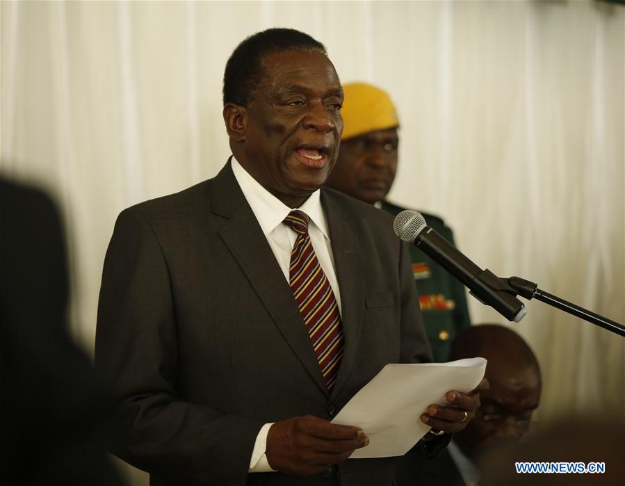 ZIMBABWE-HARARE-MNANGAGWA-ZEC CHAIRPERSON