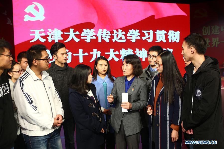 CHINA-TIANJIN-19TH CPC NATIONAL CONGRESS-GRASSROOTS DELEGATE (CN)