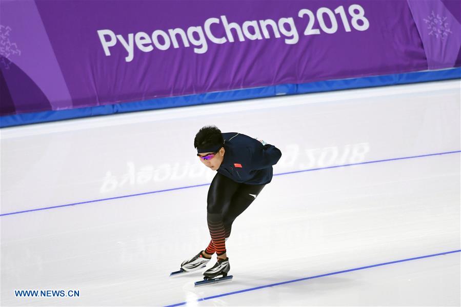 (SP)OLY-SOUTH KOREA-PYEONGCHANG-SPEED SKATING-TRAINING