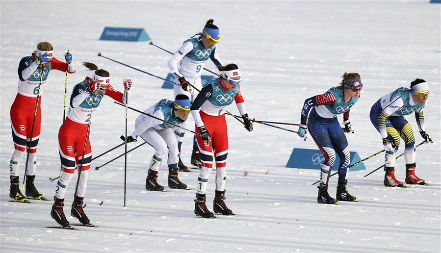 (SP)OLY-SOUTH KOREA-PYEONGCHANG-CROSS-COUNTRY SKIING-LADIES' 7.5KM+7.5KM SKIATHLON