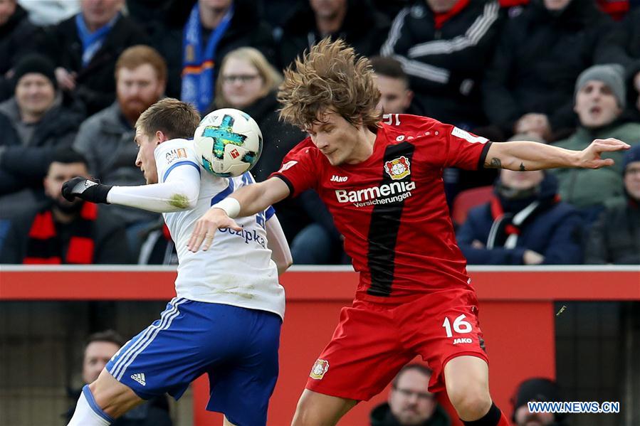 (SP)GERMANY-LEVERKUSEN-SOCCER-BUNDESLIGA-B04 VS S04