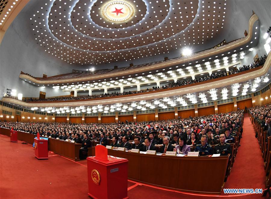 (TWO SESSIONS)CHINA-BEIJING-NPC-THIRD PLENARY MEETING (CN)