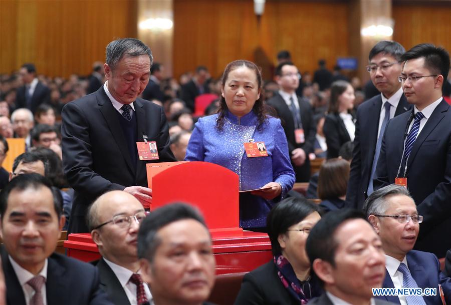 (TWO SESSIONS)CHINA-BEIJING-NPC-SIXTH PLENARY MEETING(CN)