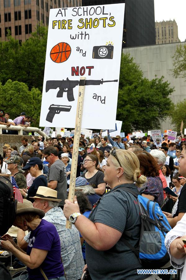 U.S.-HOUSTON-RALLY-GUN CONTROL