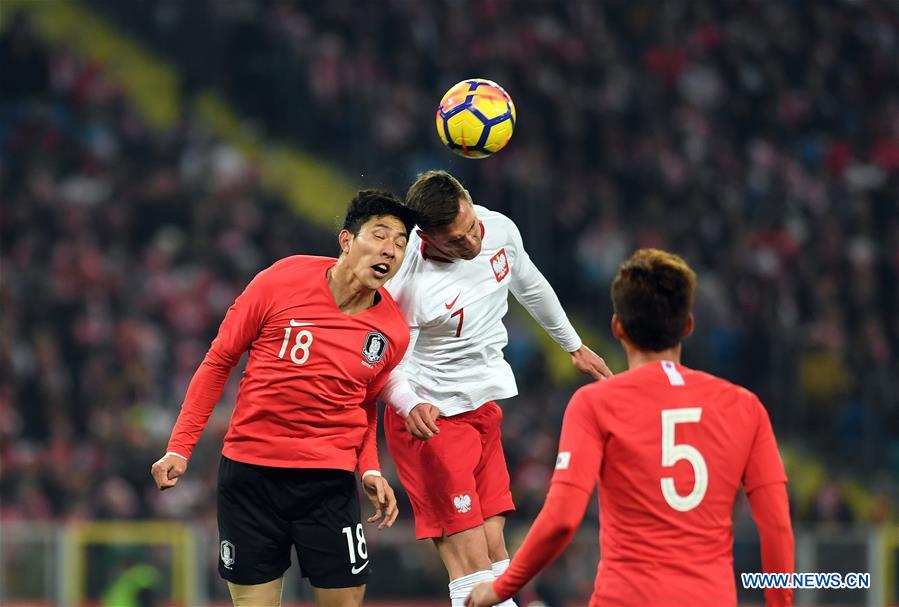 (SP)POLAND-CHORZOW-SOCCER-FRIENDLY MATCH-POLAND VS SOUTH KOREA