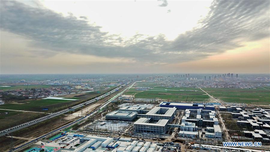 CHINA-XIONGAN NEW AREA-ANNIVERSARY-AERIAL VIEW (CN)