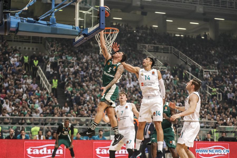 (SP)GREECE-ATHENS-BASKETBALL-EUROLEAGUE-PLAYOFF