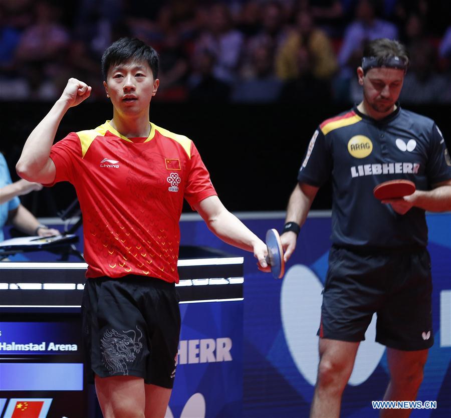 (SP)SWEDEN-HALMSTAD-ITTF WORLD TEAM CHAMPIONSHIPS 2018-MEN-FINAL