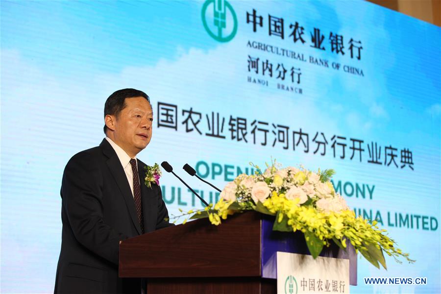 VIETNAM-HANOI-AGRICULTURAL BANK OF CHINA-OPENING CEREMONY