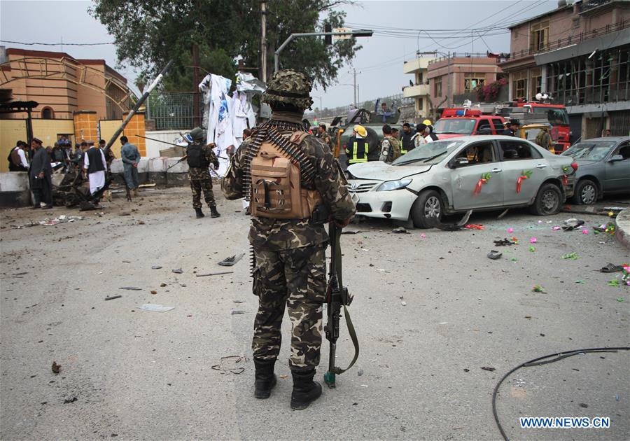 AFGHANISTAN-NANGARHAR-FINANCE DEPARTMENT-ATTACK