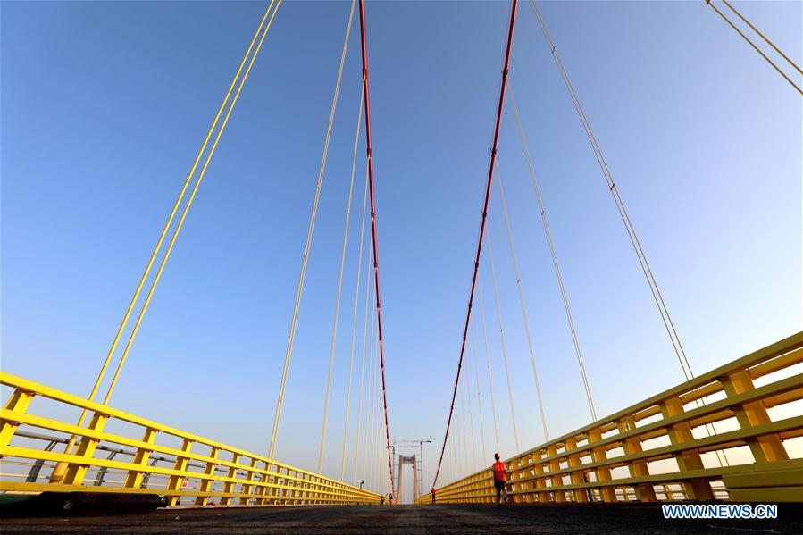 MOZAMBIQUE-MAPUTO-CHINA-SUSPENSION BRIDGE