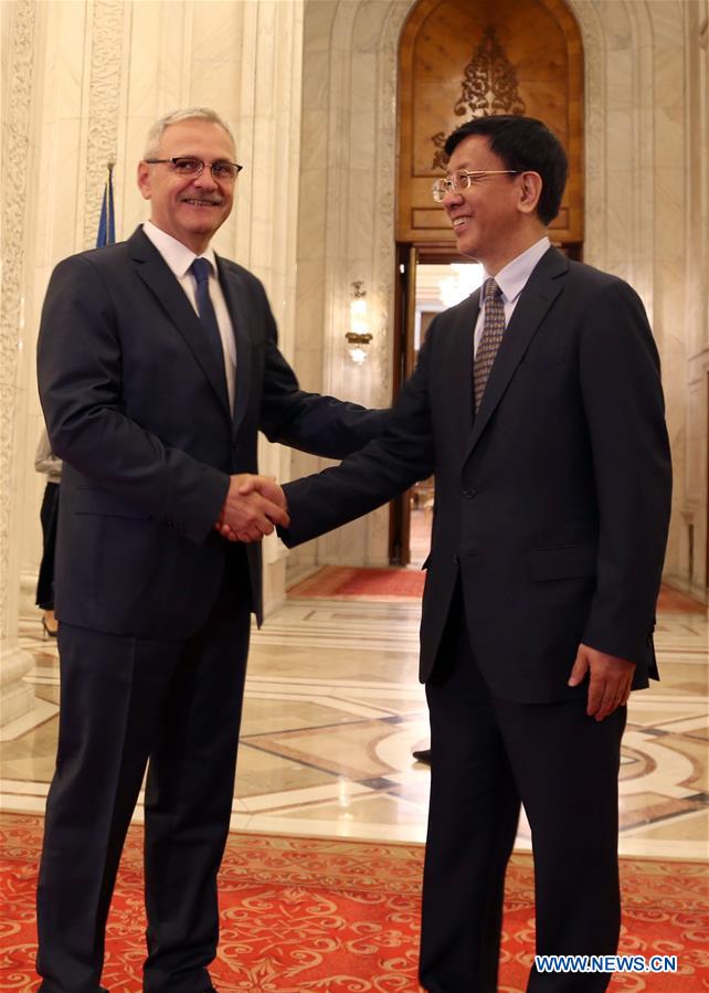 ROMANIA-BUCHAREST-LIVIU DRAGNEA-CHINA-CAO JIANMING-MEETING