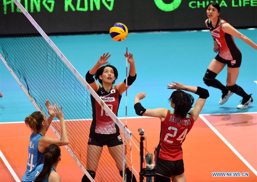 (SP)CHINA-HONG KONG-VOLLEYBALL-FIVB NATIONS LEAGUE-WOMEN (CN)