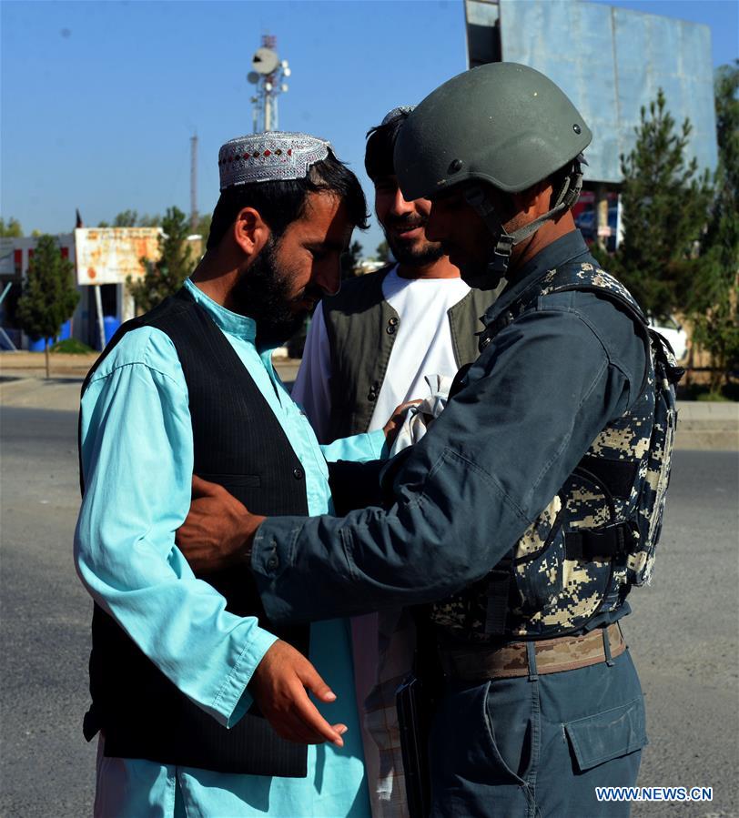 AFGHANISTAN-KANDAHAR-SECURITY CHECK