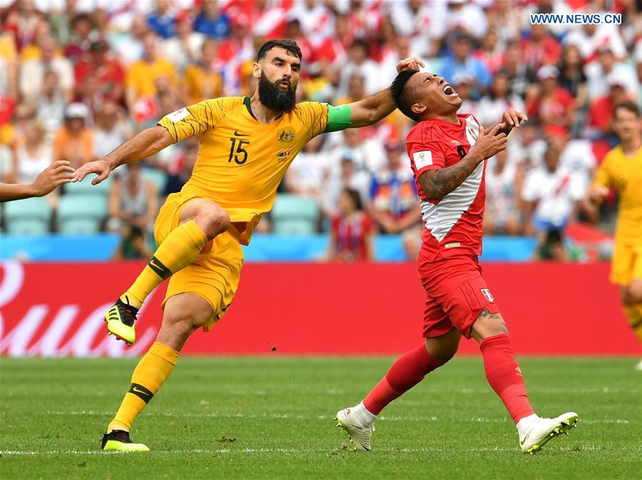 (SP)RUSSIA-SOCHI-2018 WORLD CUP-GROUP C-AUSTRALIA VS PERU