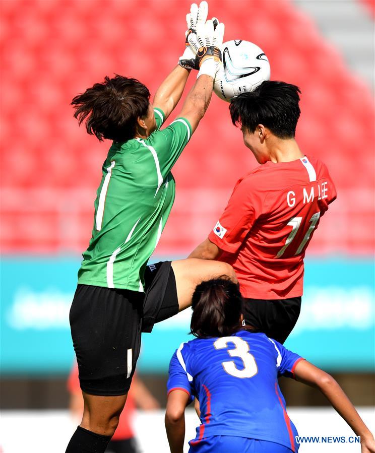 (SP)INDONESIA-PALEMBANG-ASIAN GAMES-FOOTBALL-SOUTH KOREA VS CHINESE TAIPEI