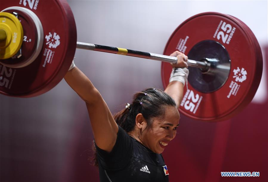 (SP)INDONESIA-JAKARTA-ASIAN GAMES-WEIGHTLIFTING