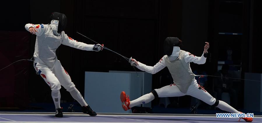 (SP)INDONESIA-JAKARTA-ASIAN GAMES-FENCING-MEN'S FOIL INDIVIDUAL