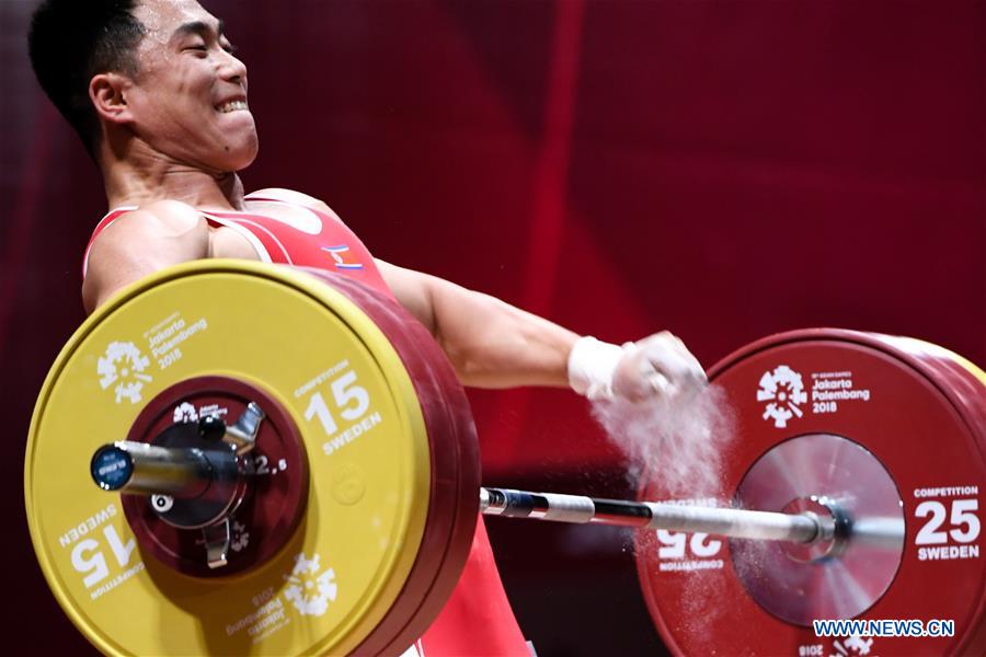 (SP)INDONESIA-JAKARTA-ASIAN GAMES-WEIGHTLIFTING