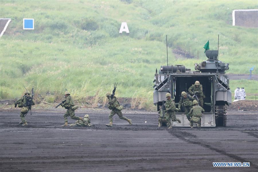 JAPAN-GOTEMBA-LIVE-FIRE MILITARY DRILL