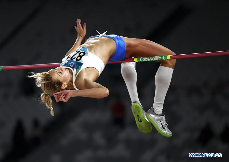 (SP)INDONESIA-JAKARTA-ASIAN GAMES-ATHLETICS-WOMEN'S HIGH JUMP