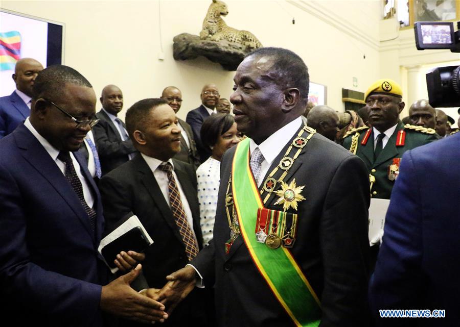 ZIMBABWE-HARARE-MNANGAGWA-STATE OF THE NATION ADDRESS