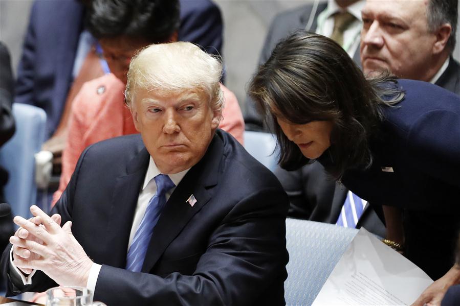 UN-U.S.-NIKKI HALEY-RESIGN