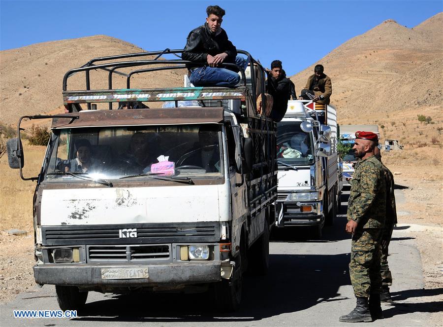 SYRIA-DAMASCUS-REFUGEES-RETURN