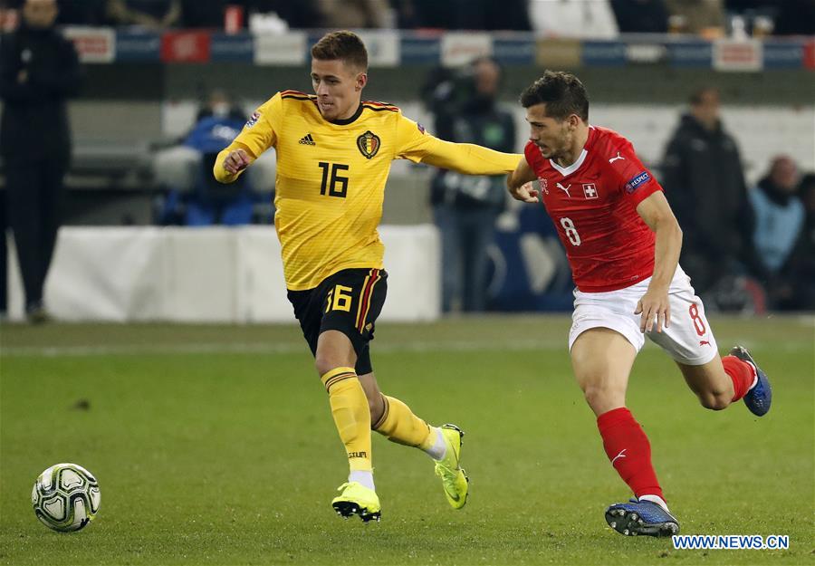 (SP)SWITZERLAND-LUCERNE-FOOTBALL-UEFA NATIONS LEAGUE-SWITZERLAND VS BELGIUM