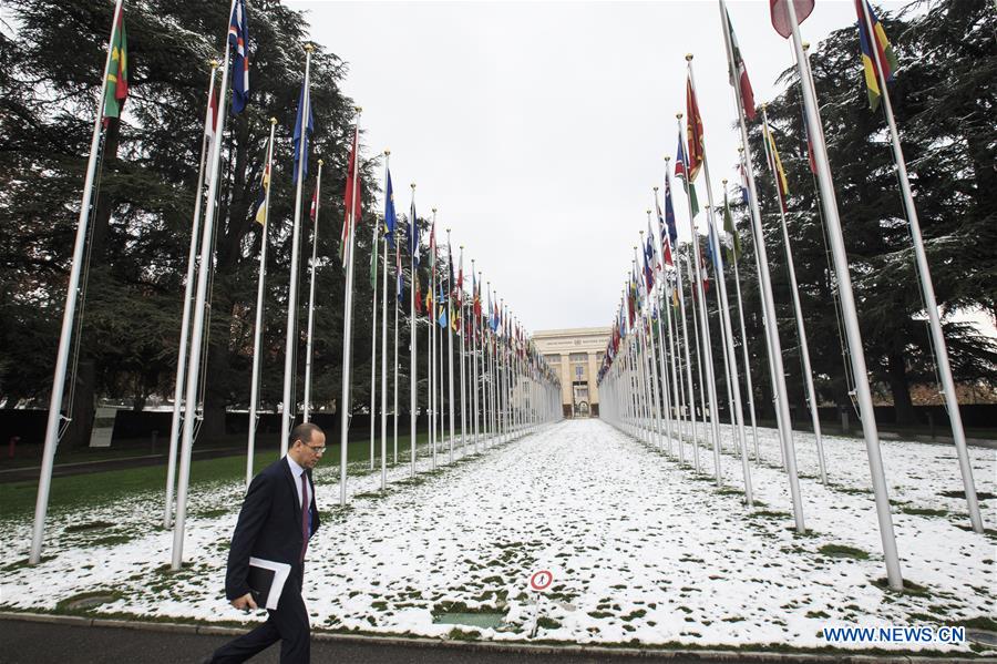 SWITZERLAND-GENEVA-SNOW