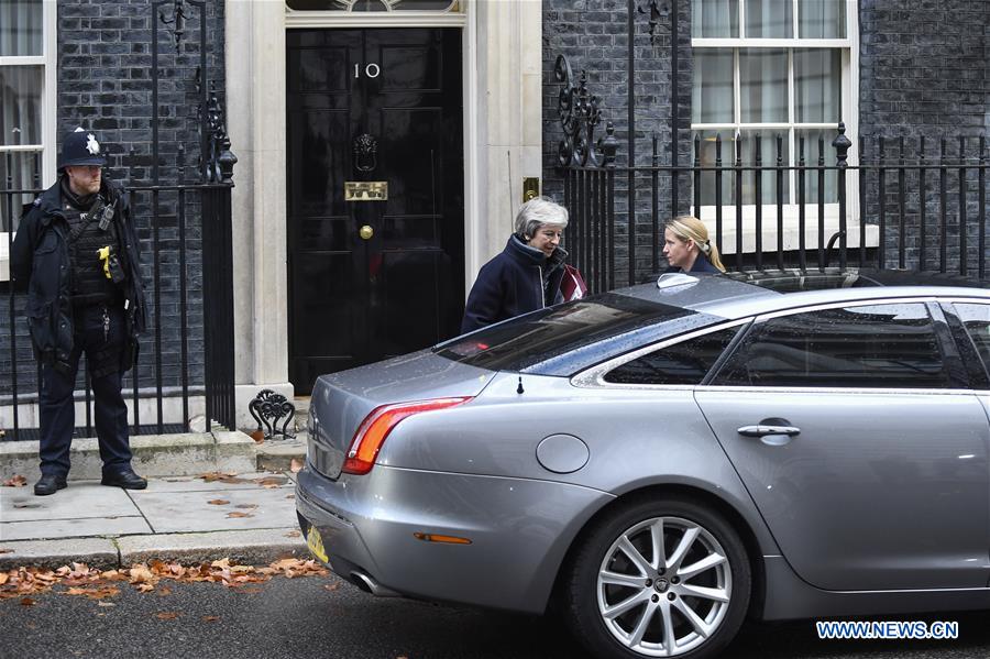 BRITAIN-LONDON-THERESA MAY-PMQ