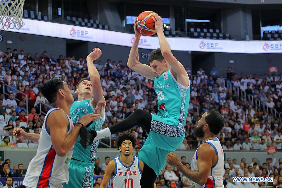 (SP)PHILIPPINES-PASAY CITY-BASKETBALL-FIBA WORLD CUP 2019 QUALIFIERS-PHILIPPINES VS KAZAKHSTAN