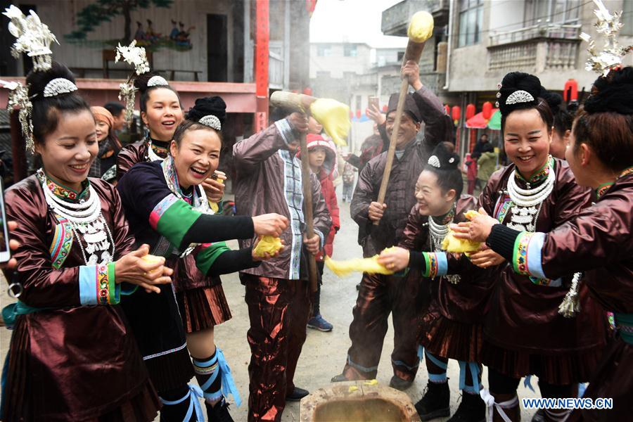 CHINA-GUIZHOU-NEW YEAR OF DONG ETHNIC GROUP (CN)