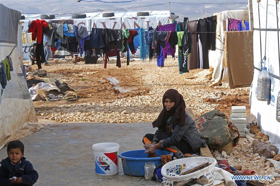 LEBANON-BAALBEK-REFUGEE CAMP-LIFE