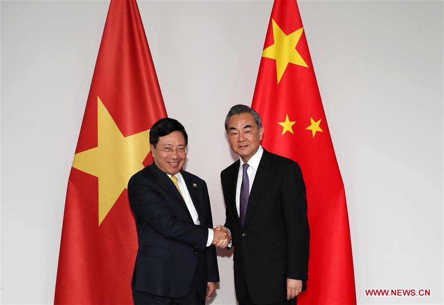 LAOS-CHINA-WANG YI-VIETNAM-PHAM BINH MINH-MEETING