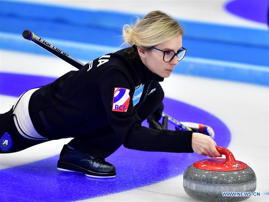 (SP)CHINA-XINING-INTERNATIONAL CURLING ELITE 2018-WOMEN'S FINAL