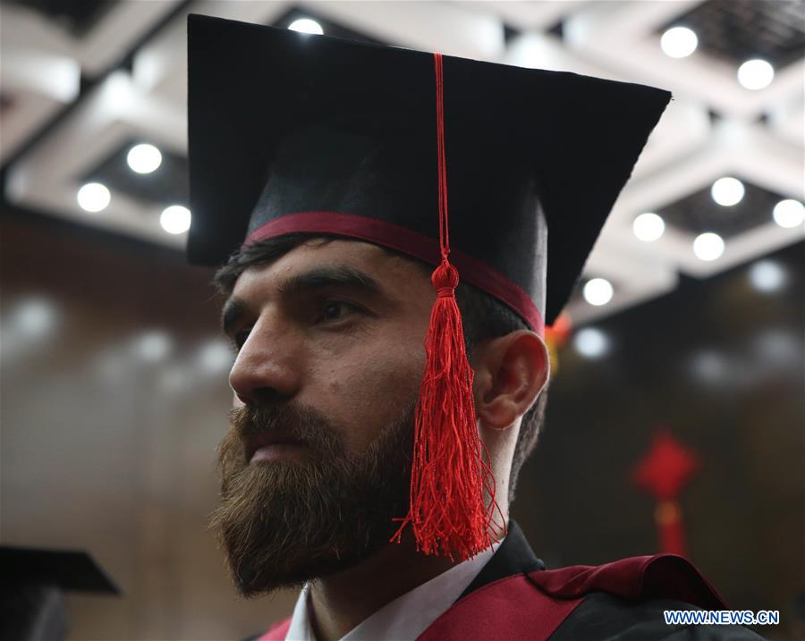 AFGHANISTAN-KABUL-CHINESE DEPARTMENT-KABUL UNIVERSITY-GRADUATION CEREMONY