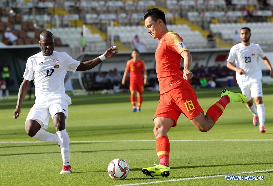 (SP)UAE-AL AIN-SOCCER-ASIAN CUP-CHINA VS KYRGYZ REPUBLIC