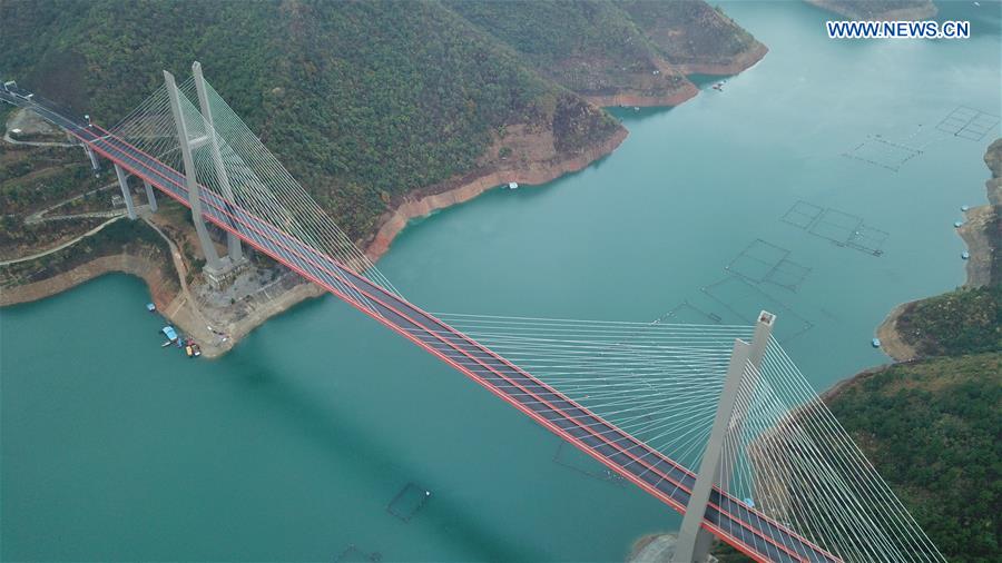 CHINA-GUIZHOU-LUODIAN-HONGSHUIHE BRIDGE