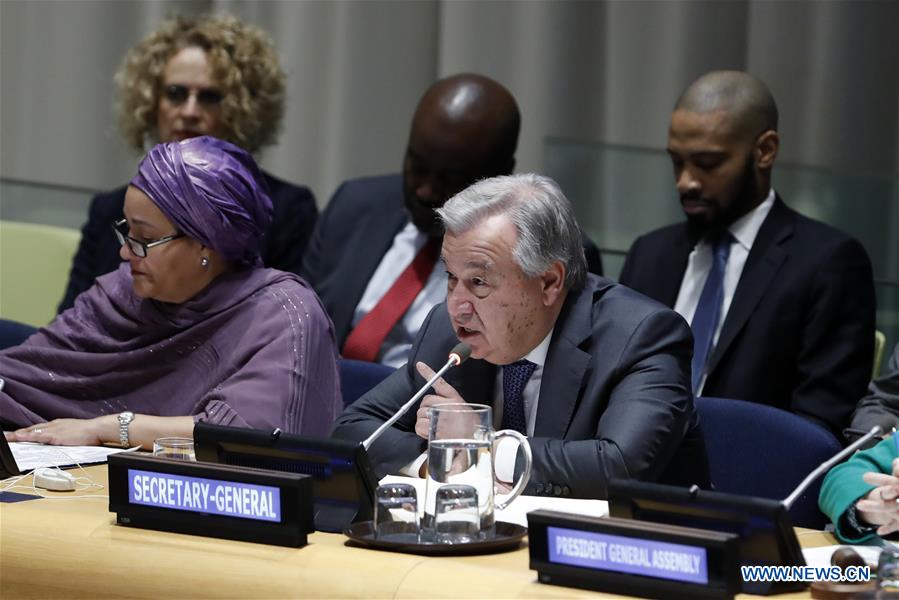 UN-SECRETARY-GENERAL-ANTONIO GUTERRES-2019 PRIORITIES