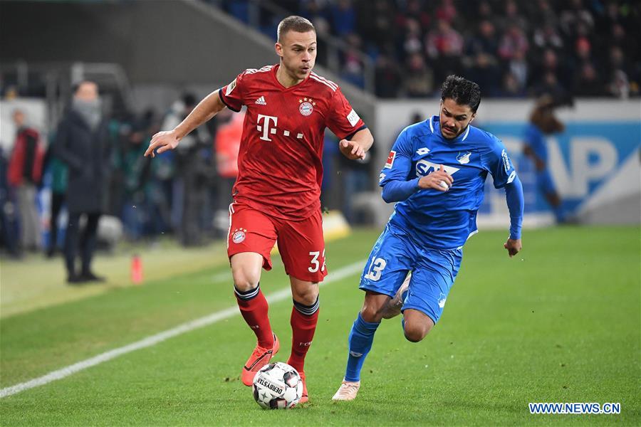 (SP)GERMANY-SINSHEIM-SOCCER-BUNDESLIGA-BAYERN MUNICH VS HOFFENHEIM