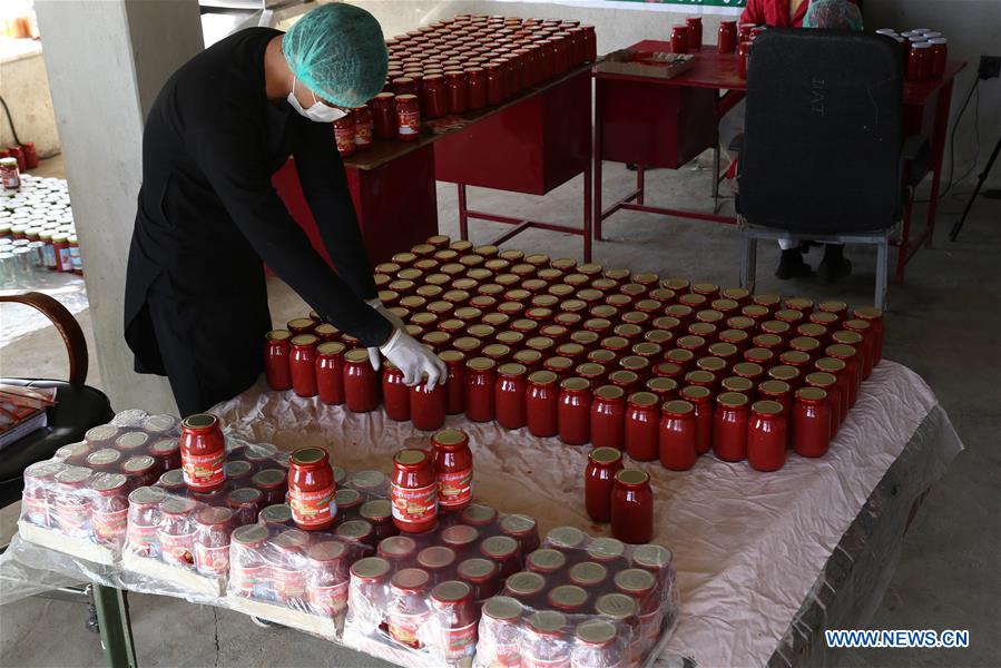 AFGHANISTAN-GHAZNI-TOMATO PASTE PLANT