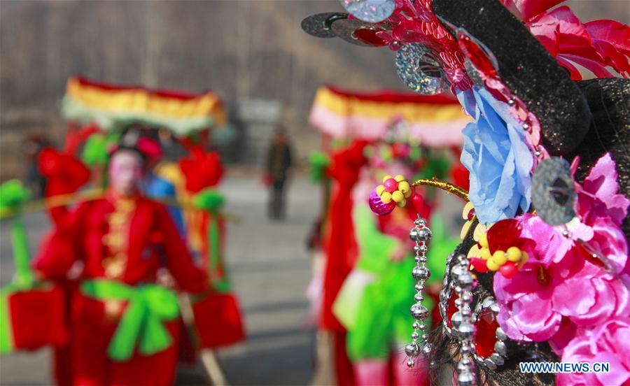 CHINA-HEBEI-LUNAR NEW YEAR-REHEARSAL (CN)